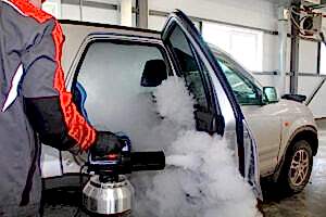 Как проходит процедура озонирование салона авто
